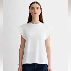 *NWT - Everlane The Muscle Tee in Essential Cotton | White
